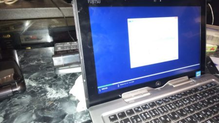 Windows10のインストール中