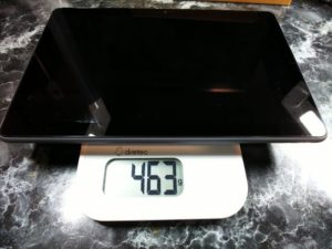 fire HD10の重さ