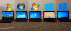 歴代Windowsを搭載したThinkPadX220