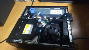 Dell OPTIPLEX 3020の内部構造