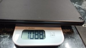 本体＋キーボードの重量