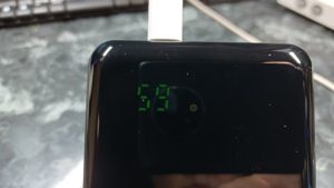 バッテリーの残量表示部
