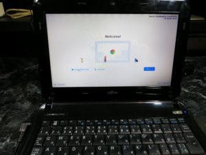 CloudReadyの初期設定画面
